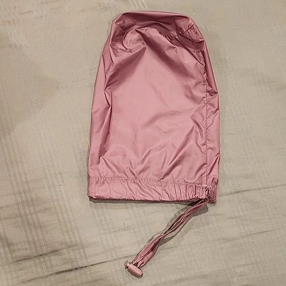 Women's Mauve Quilted Puffer Vest. - Picture 7 of 11